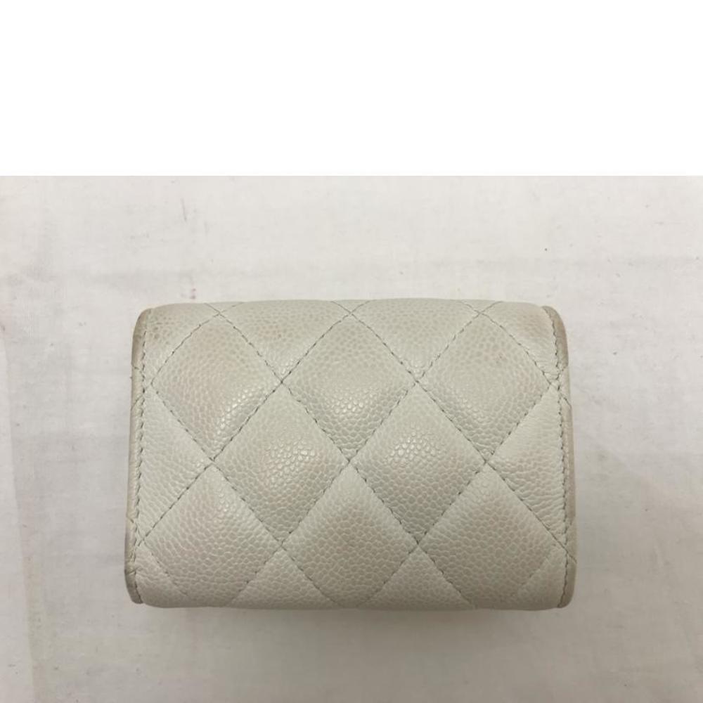 Chanel Small Flap Wallet Bag Black Caviar